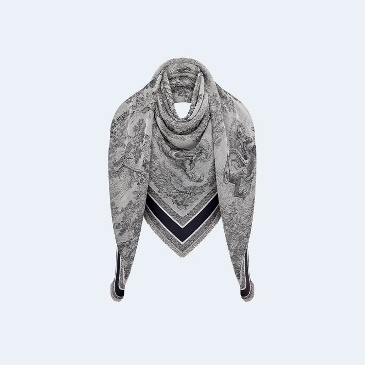 디올 토일 드 쥬이 숄 머플러