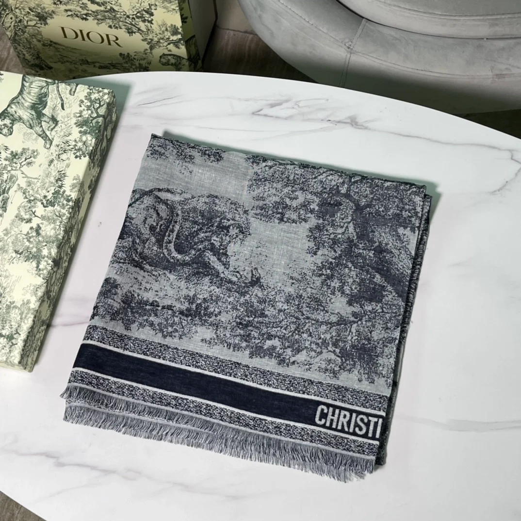 디올 토일 드 쥬이 숄 머플러