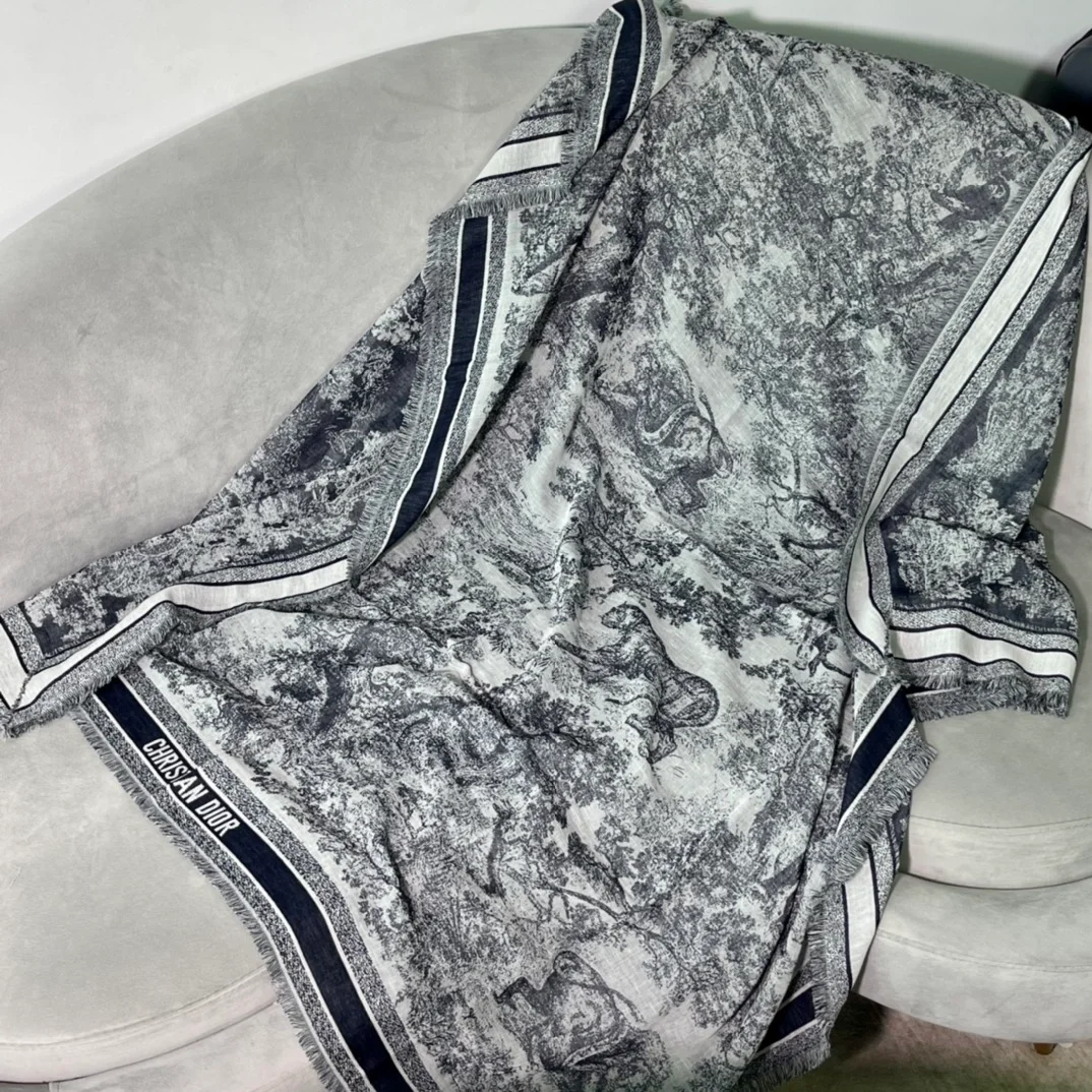 디올 토일 드 쥬이 숄 머플러