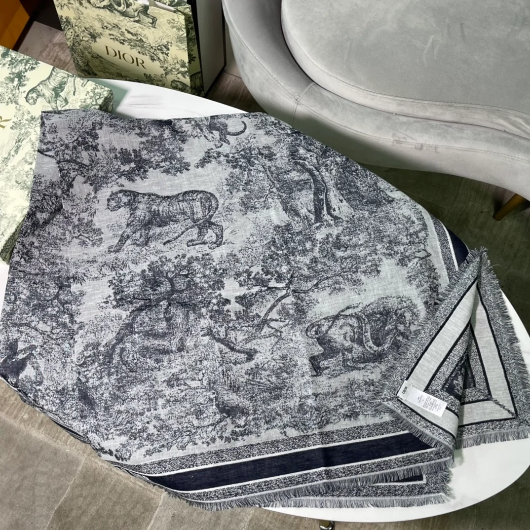 디올 토일 드 쥬이 숄 머플러