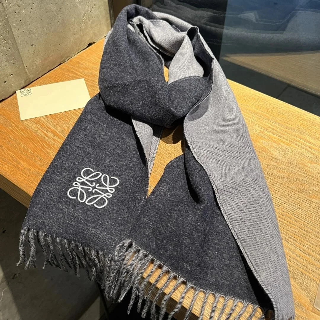 펜디 시클라멘 울 캐시미어 핑크 스카프