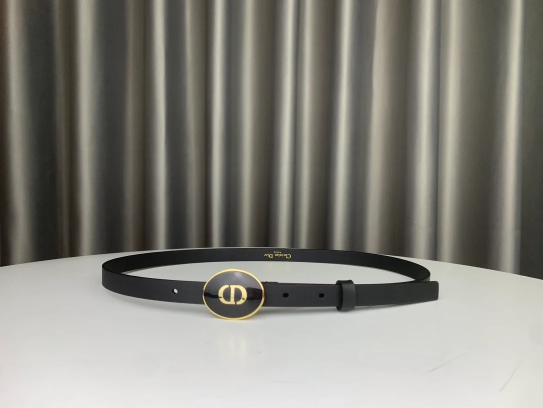 디올 테디 벨트 블랙 15mm