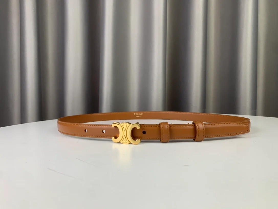 셀린느 스몰 트리옹프 벨트 브론즈 18mm