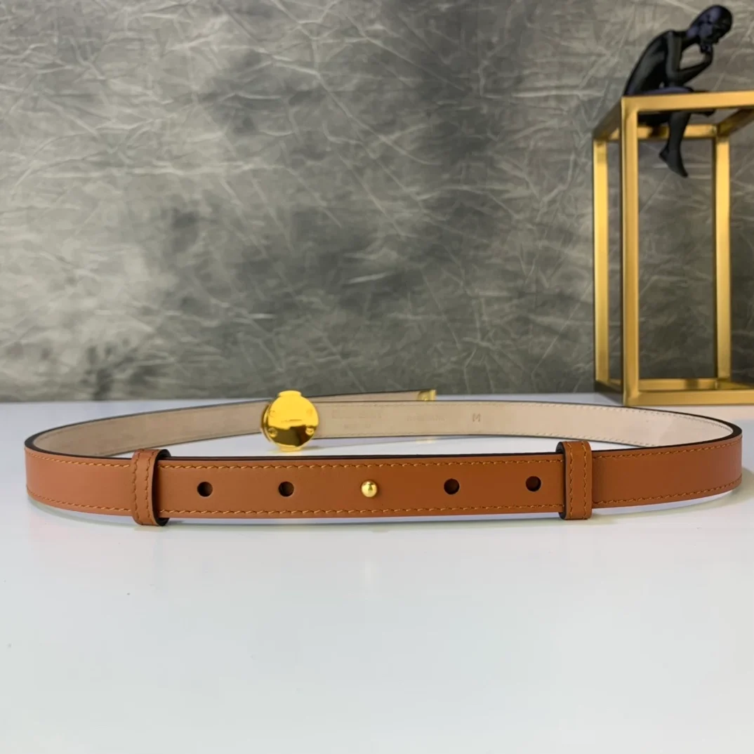 버버리 익스클루시브 로고 벨트 브라운 20mm