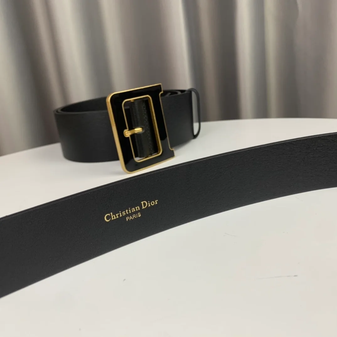 디올 퀘이크 벨트 블랙 50mm