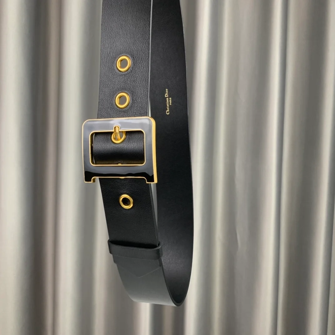 디올 퀘이크 벨트 블랙 50mm