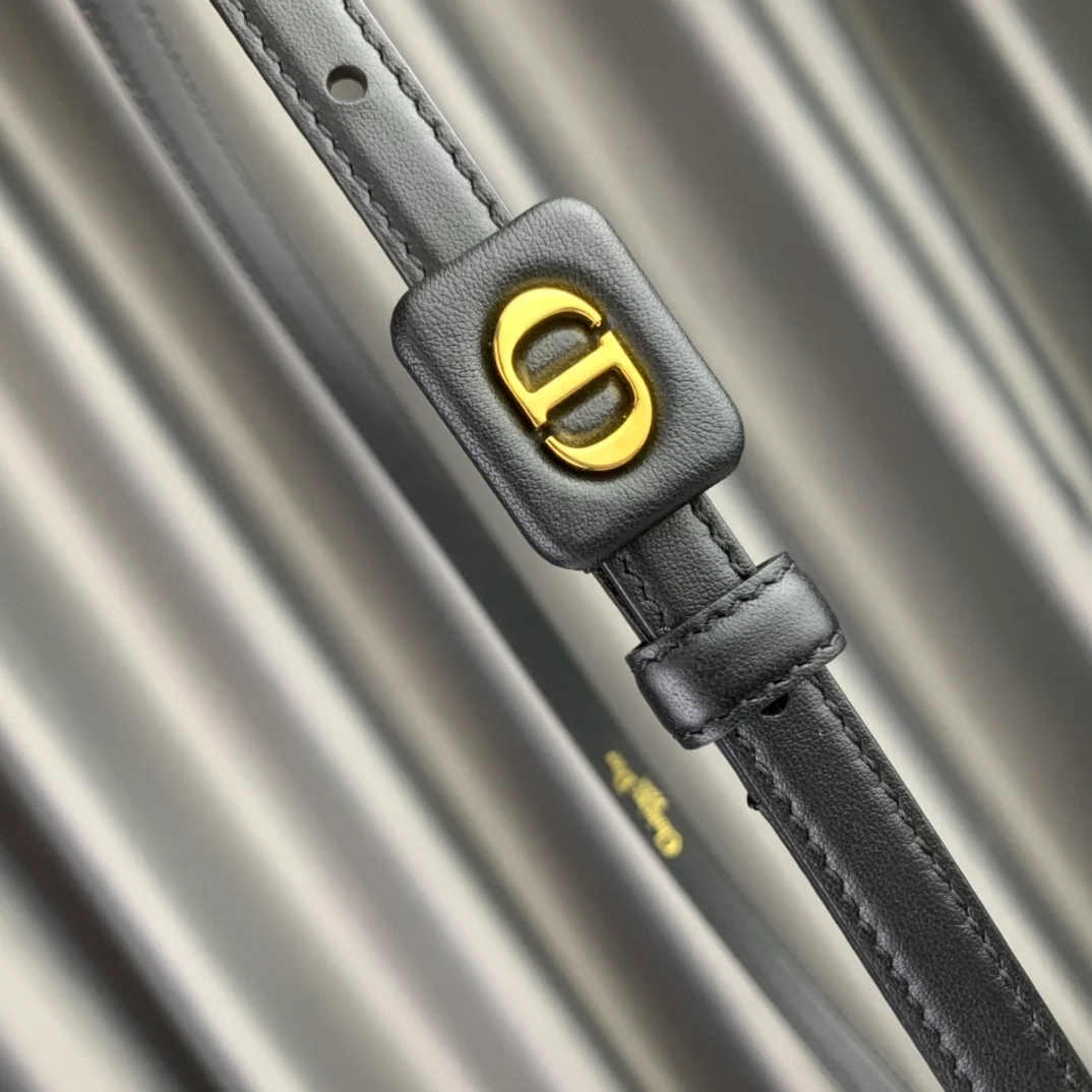 디올 바비 벨트 블랙 12mm