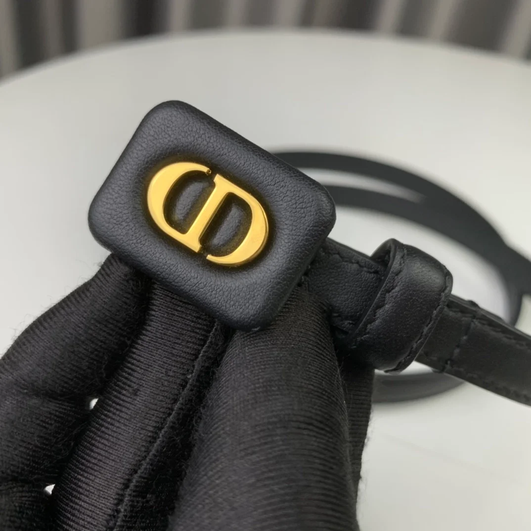 디올 바비 벨트 블랙 12mm