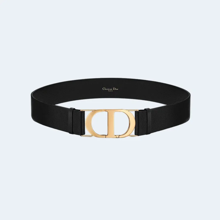 디올 30 몽테뉴 블랙 벨트 40mm