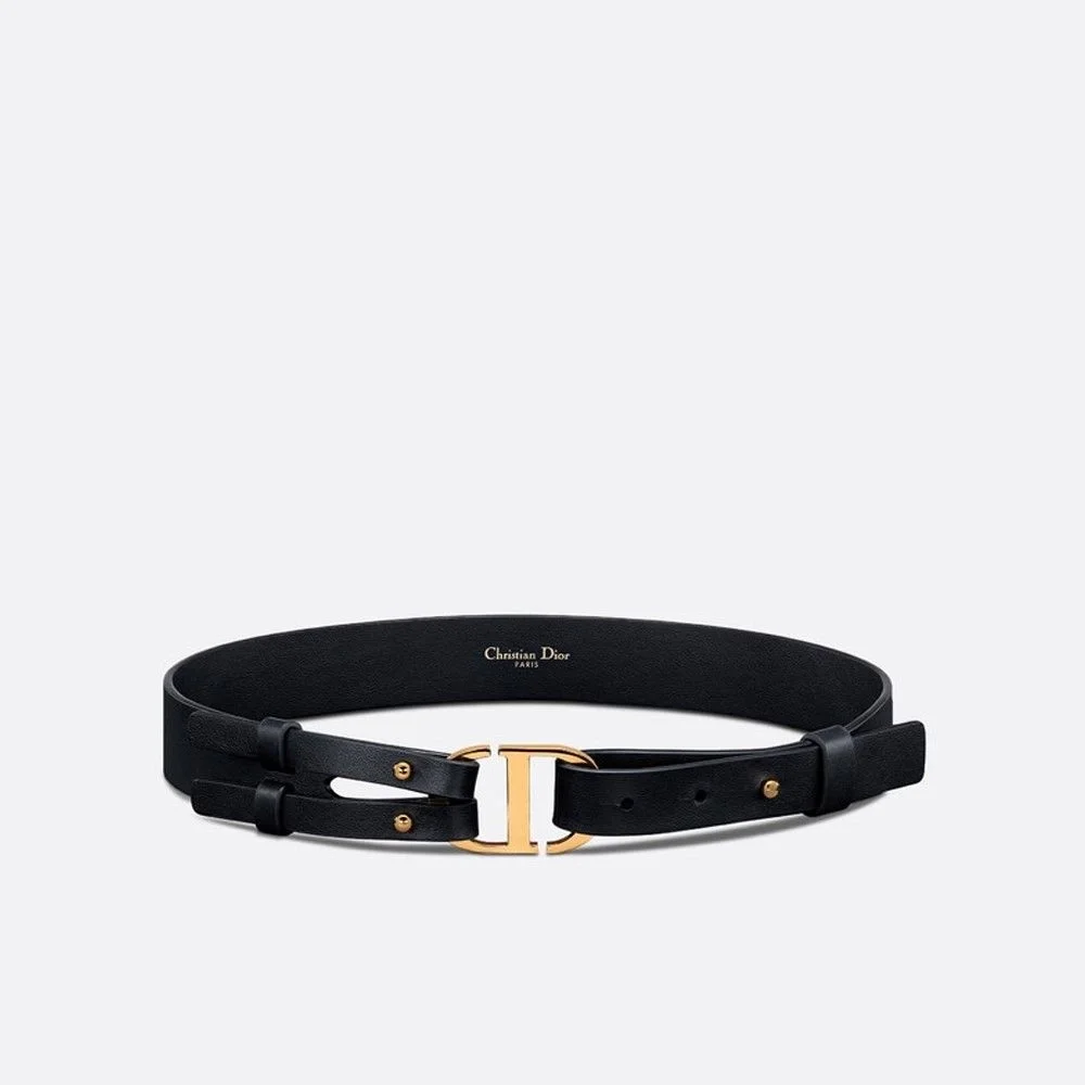 디올 30 몽테뉴 벨트 블랙 30mm