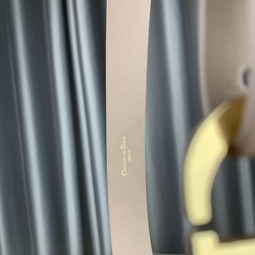 디올 30 몽테뉴 벨트 베이지 30mm