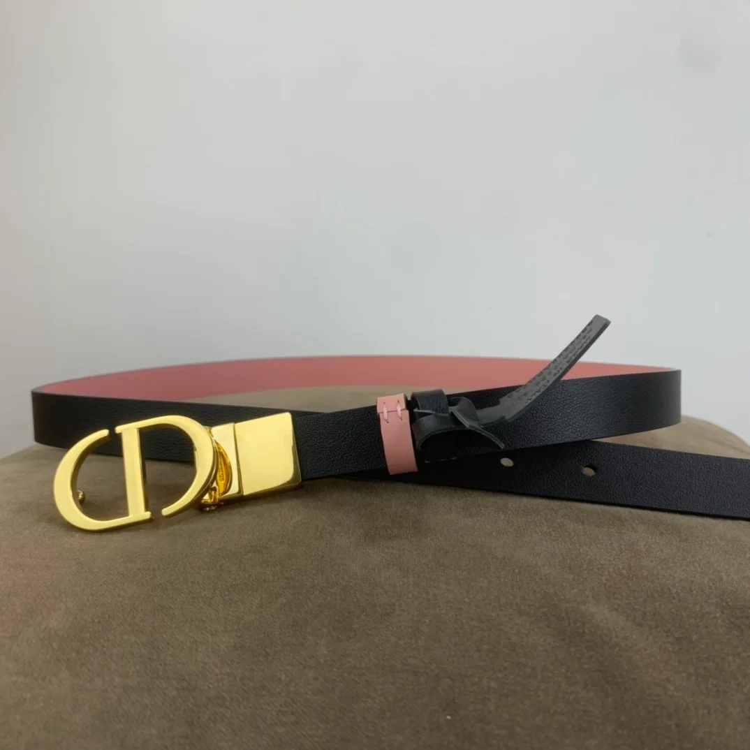 디올 30 몽테뉴 리버서블 벨트 핑크 20mm