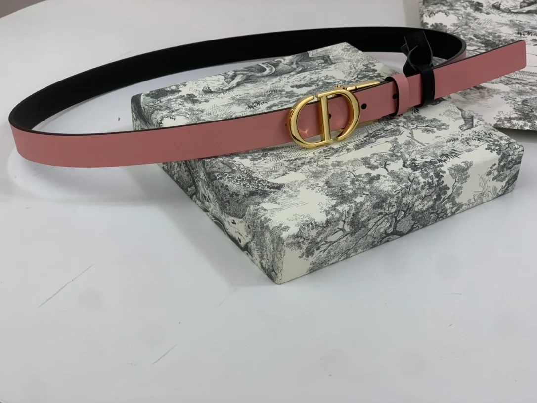 디올 30 몽테뉴 리버서블 벨트 핑크 20mm