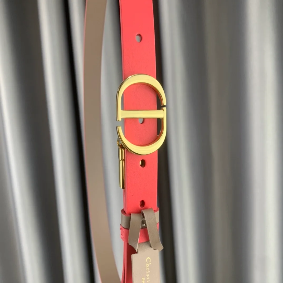 디올 30 몽테뉴 리버서블 벨트 로즈 베이지 20mm