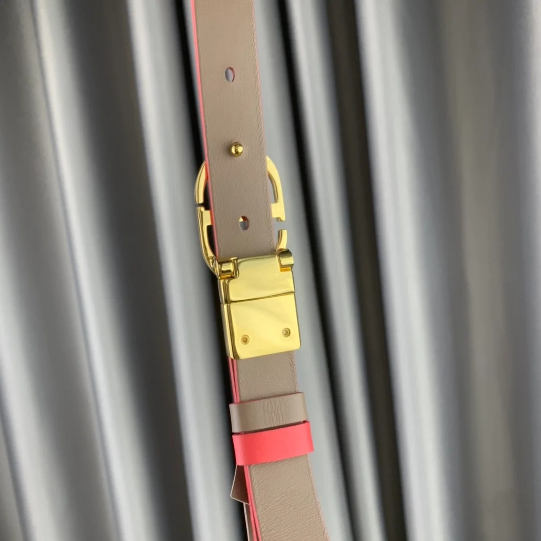 디올 30 몽테뉴 리버서블 벨트 로즈 베이지 20mm