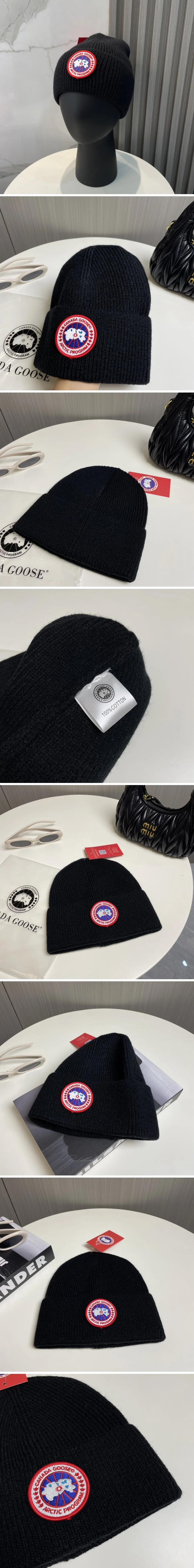 캐나다구스 비니 블랙