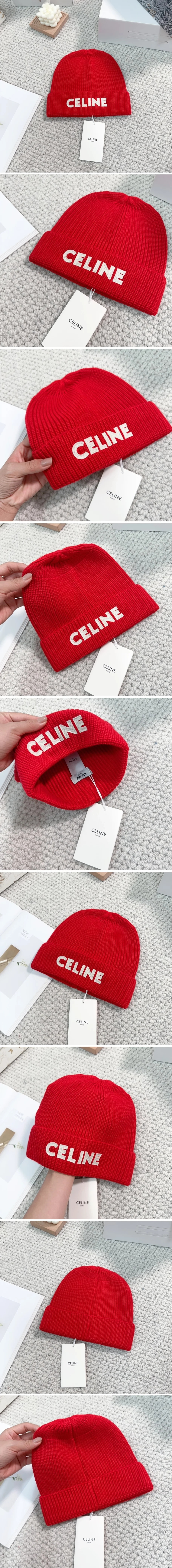 셀린느 비니  레드