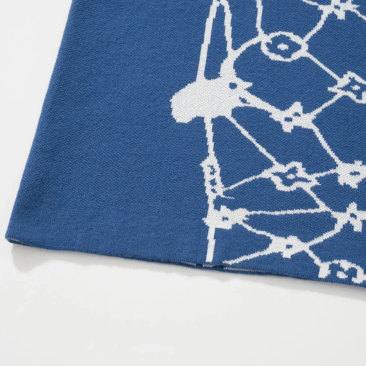 루이비통 코튼 숏 슬리브드 크루넥 티셔츠