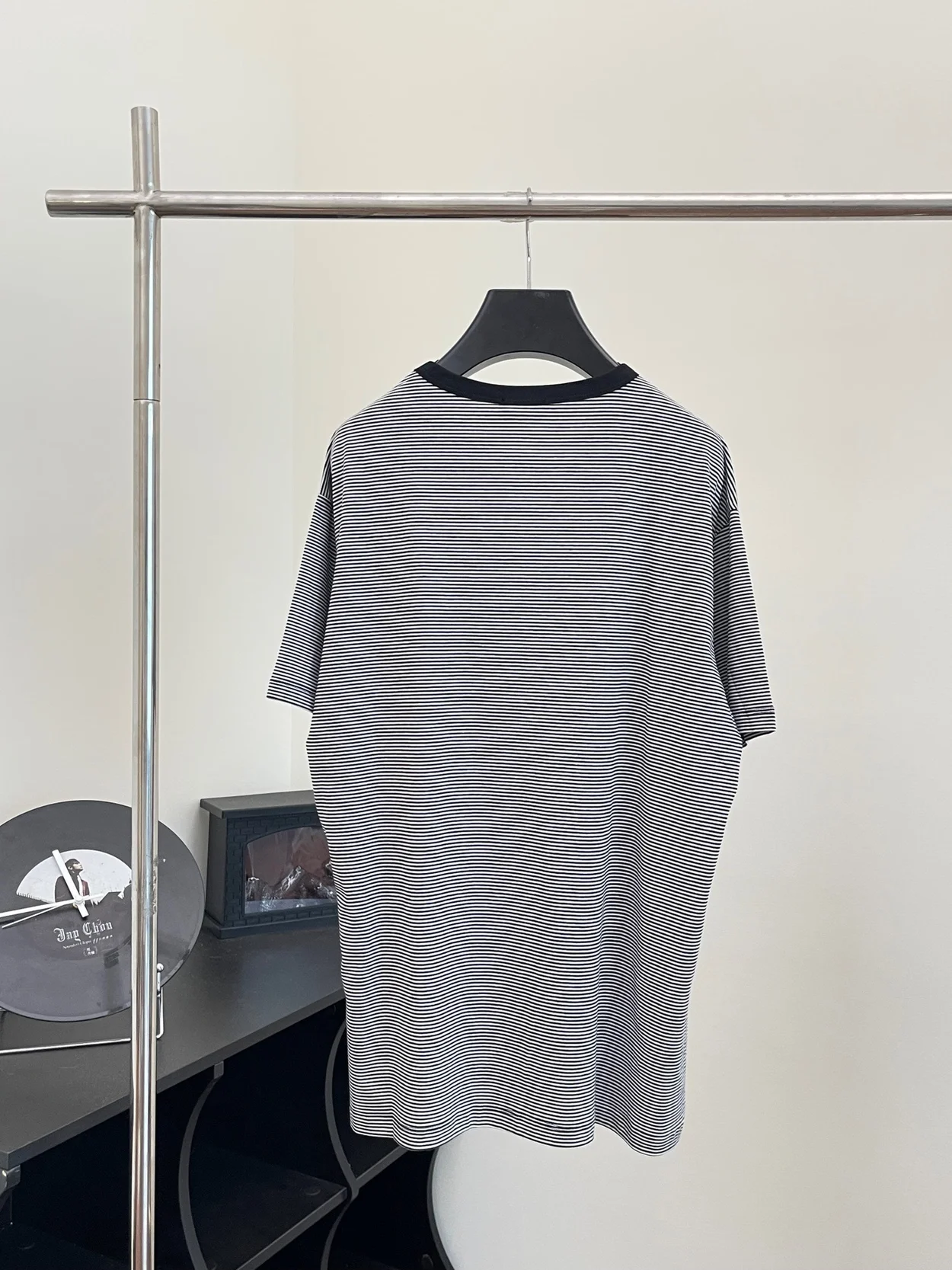 셀린느 코튼 스트라이프 반팔 티셔츠