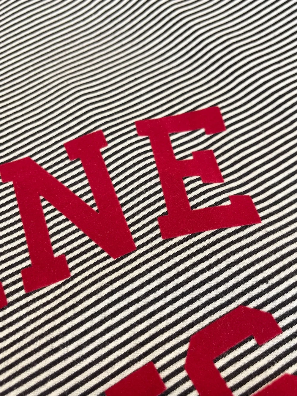 셀린느 코튼 스트라이프 반팔 티셔츠