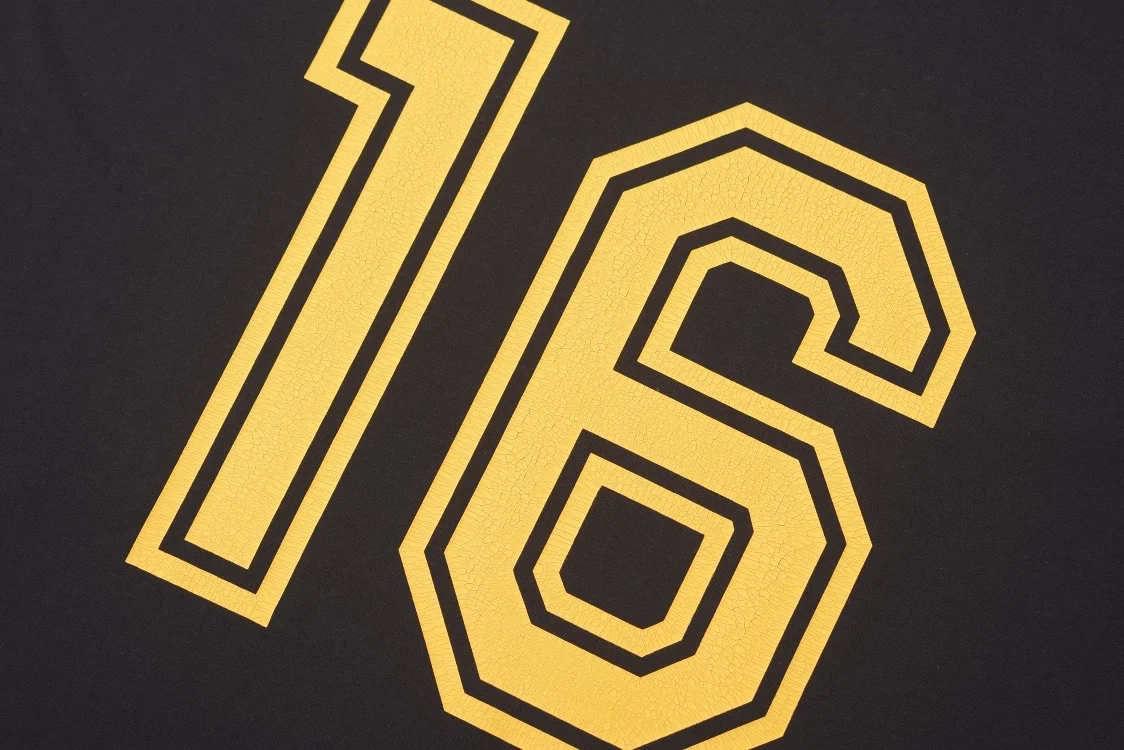 셀린느 NO.16 저지 반팔 티셔츠 블랙