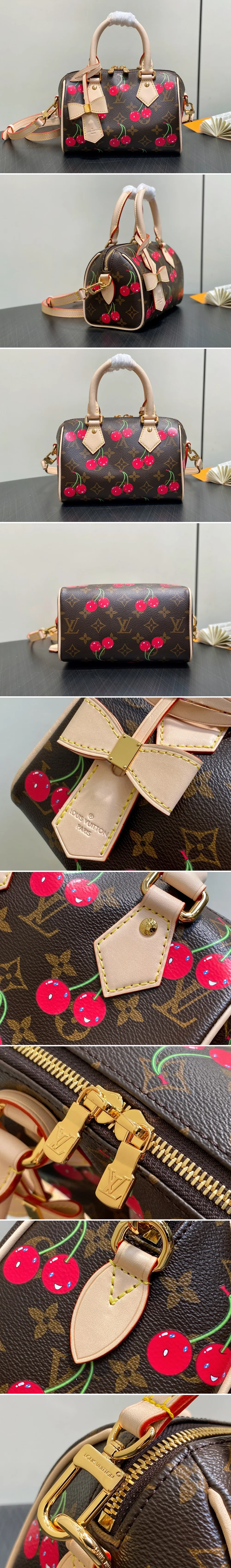 루이비통 x 무라카미 체리 스피디 20