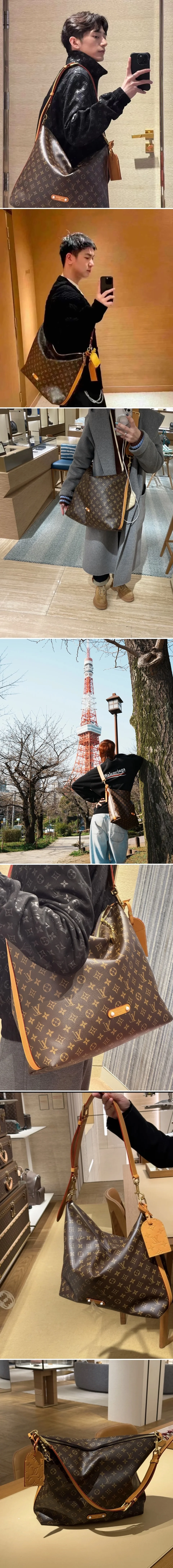 루이비통 배가본드 호보백 M14018