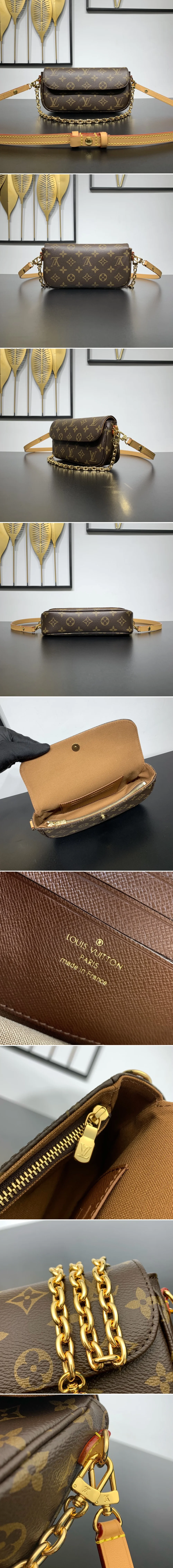 루이비통 월릿 온 체인 아이비 백 M81911