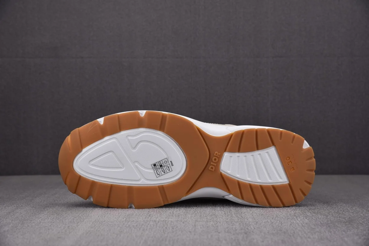 디올 B30 베이지 메쉬 테크니컬 스니커즈