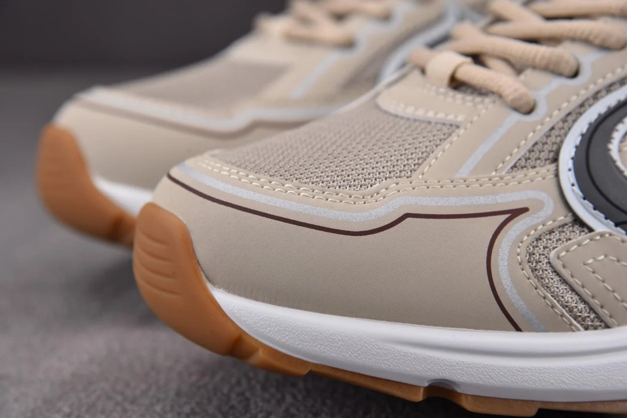 디올 B30 베이지 메쉬 테크니컬 스니커즈