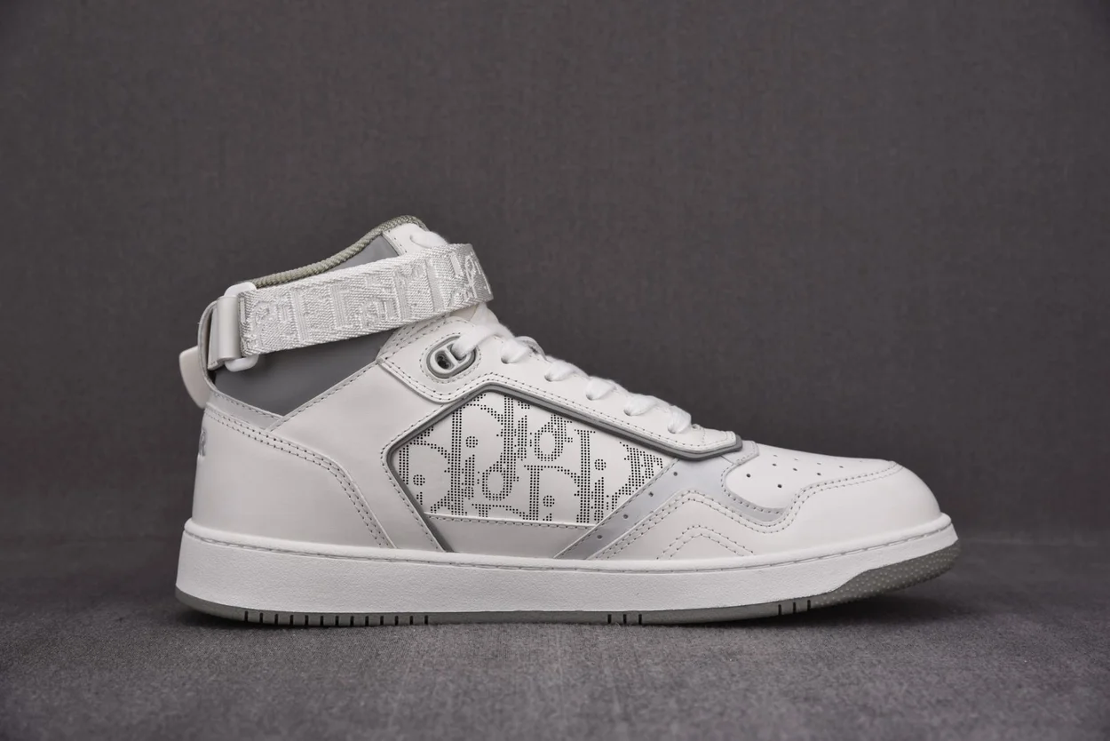 디올 B27 하이탑 스니커즈 화이트