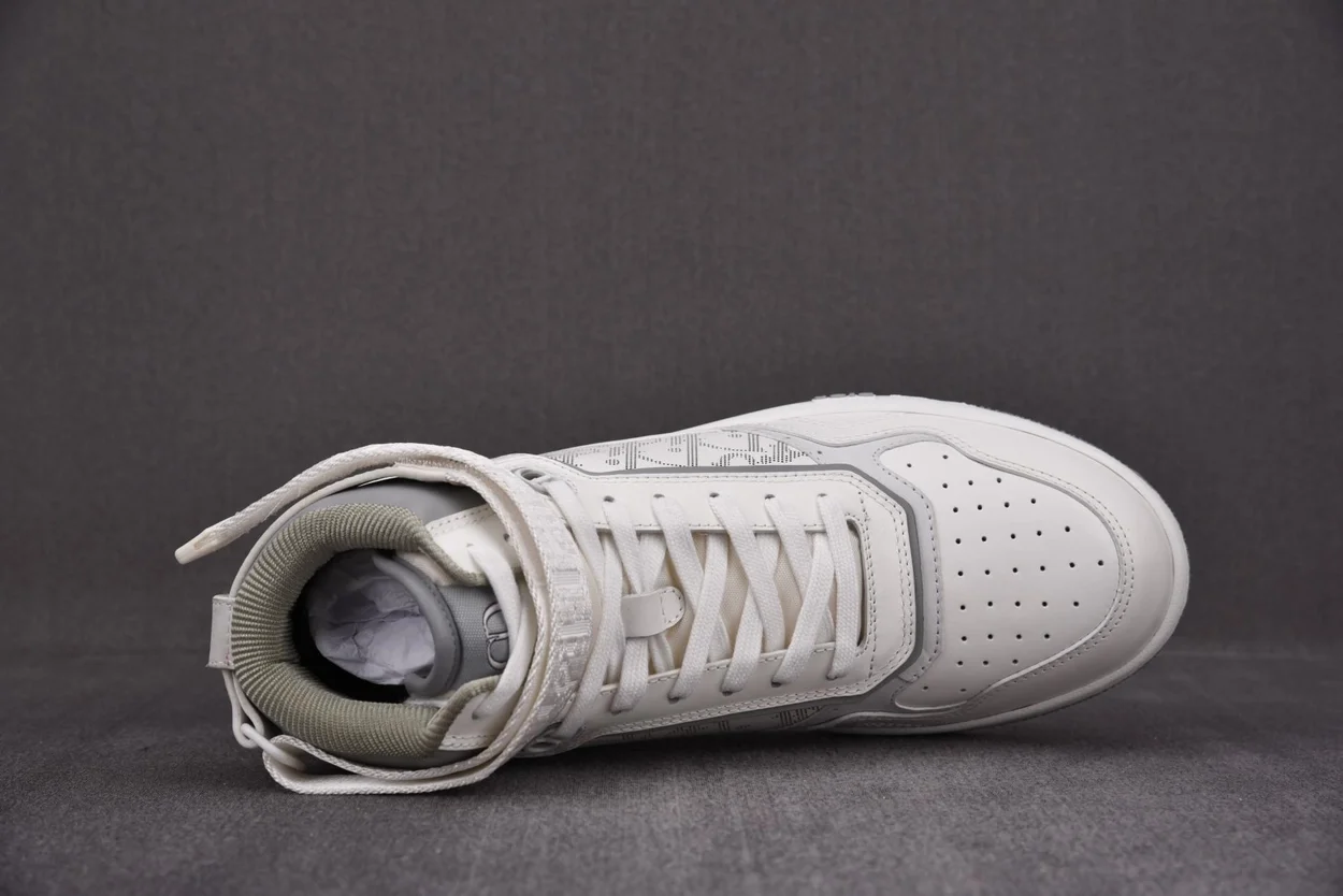 디올 B27 하이탑 스니커즈 화이트