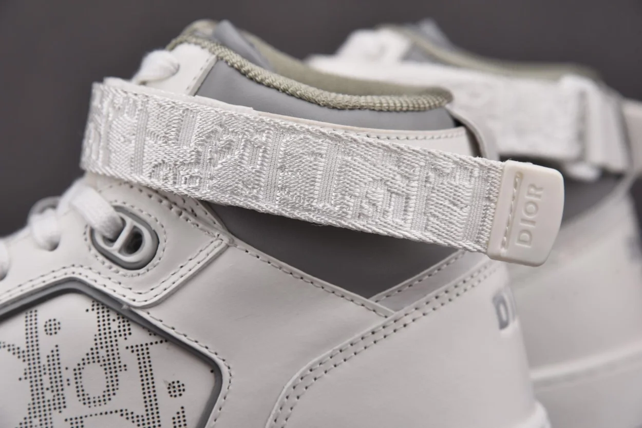 디올 B27 하이탑 스니커즈 화이트
