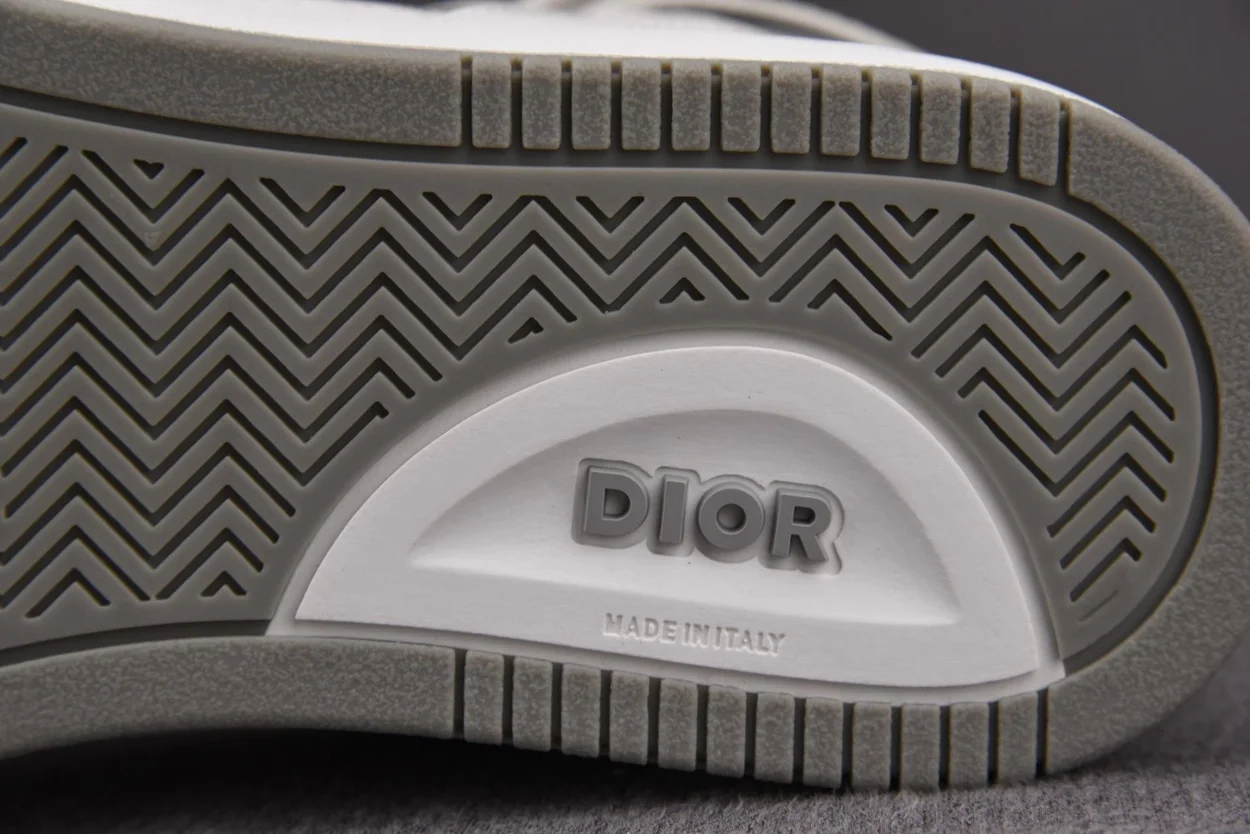 디올 B27 하이탑 스니커즈 화이트