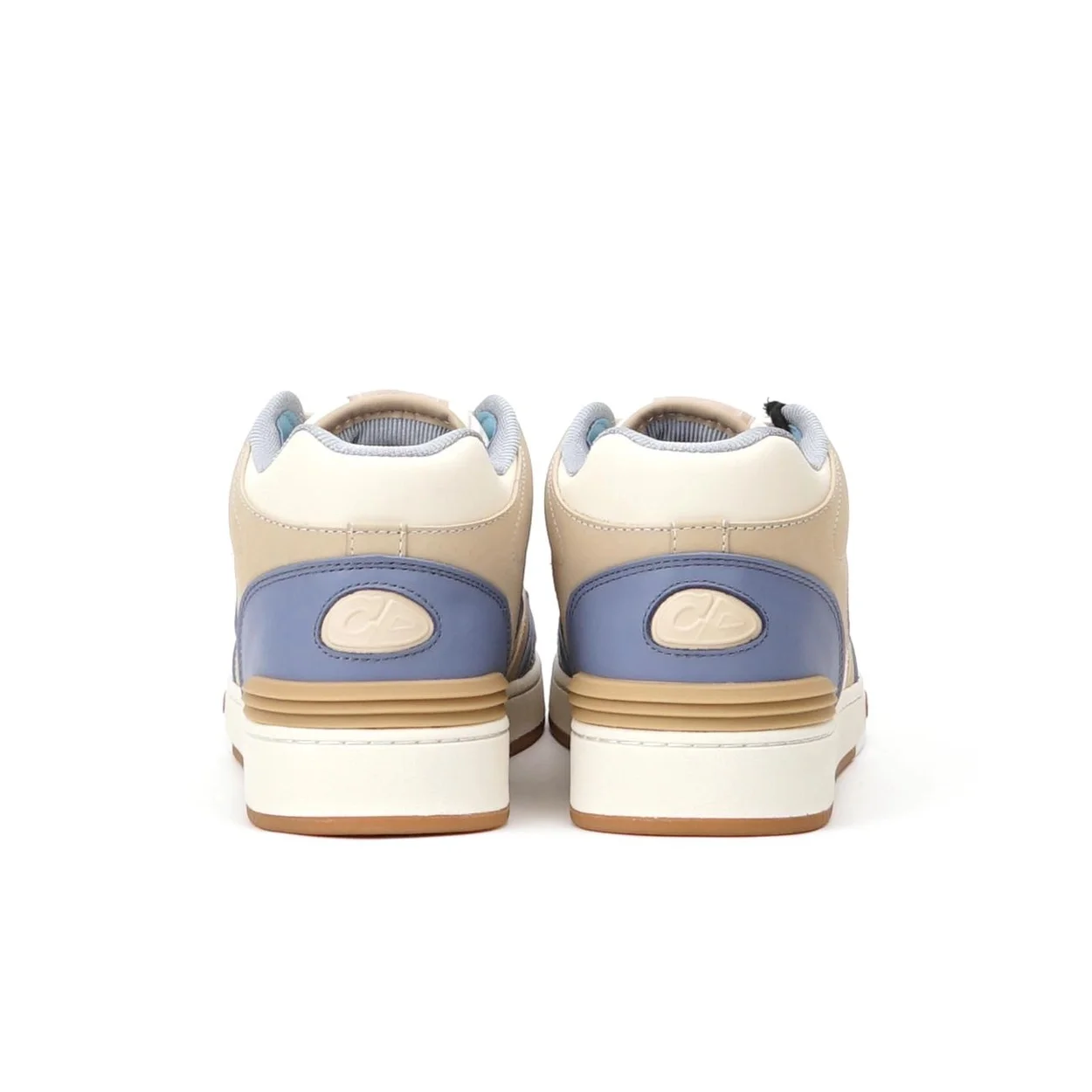 디올 B57 미드탑 스니커즈 블루 & 크림