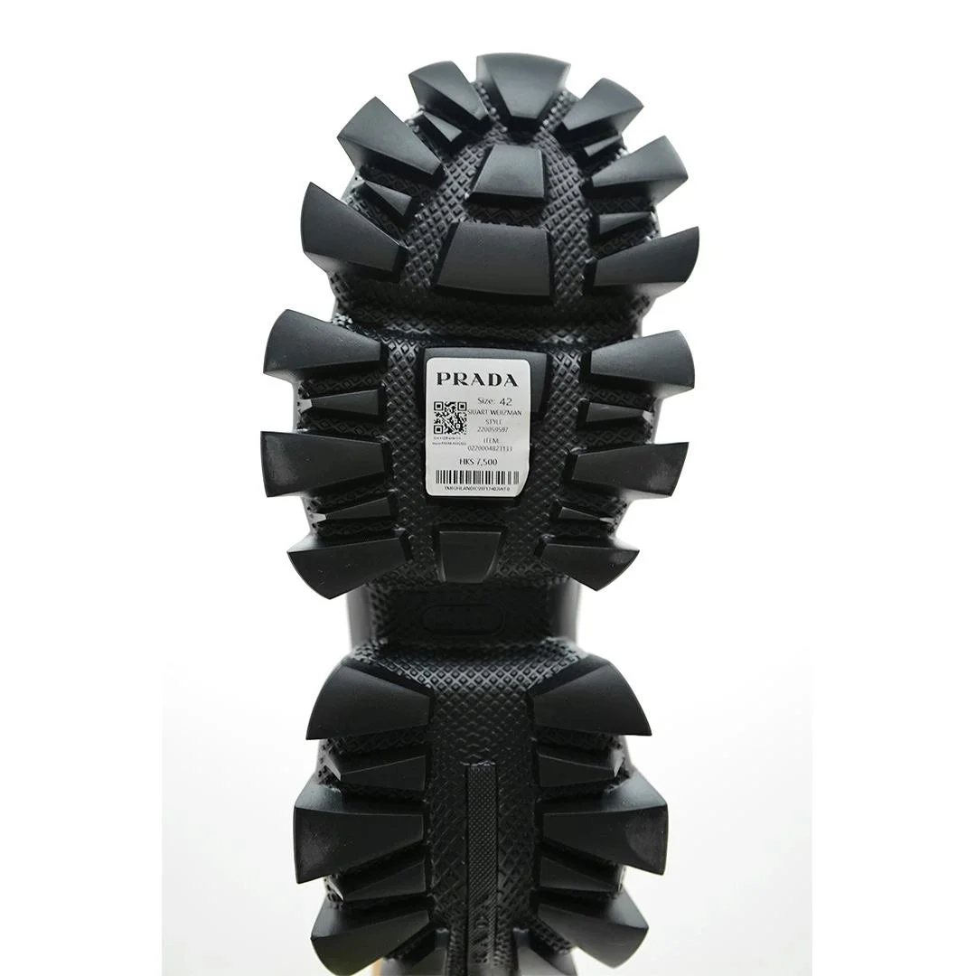 프라다 Cloudbust Thunder 레이스업 부츠 블랙