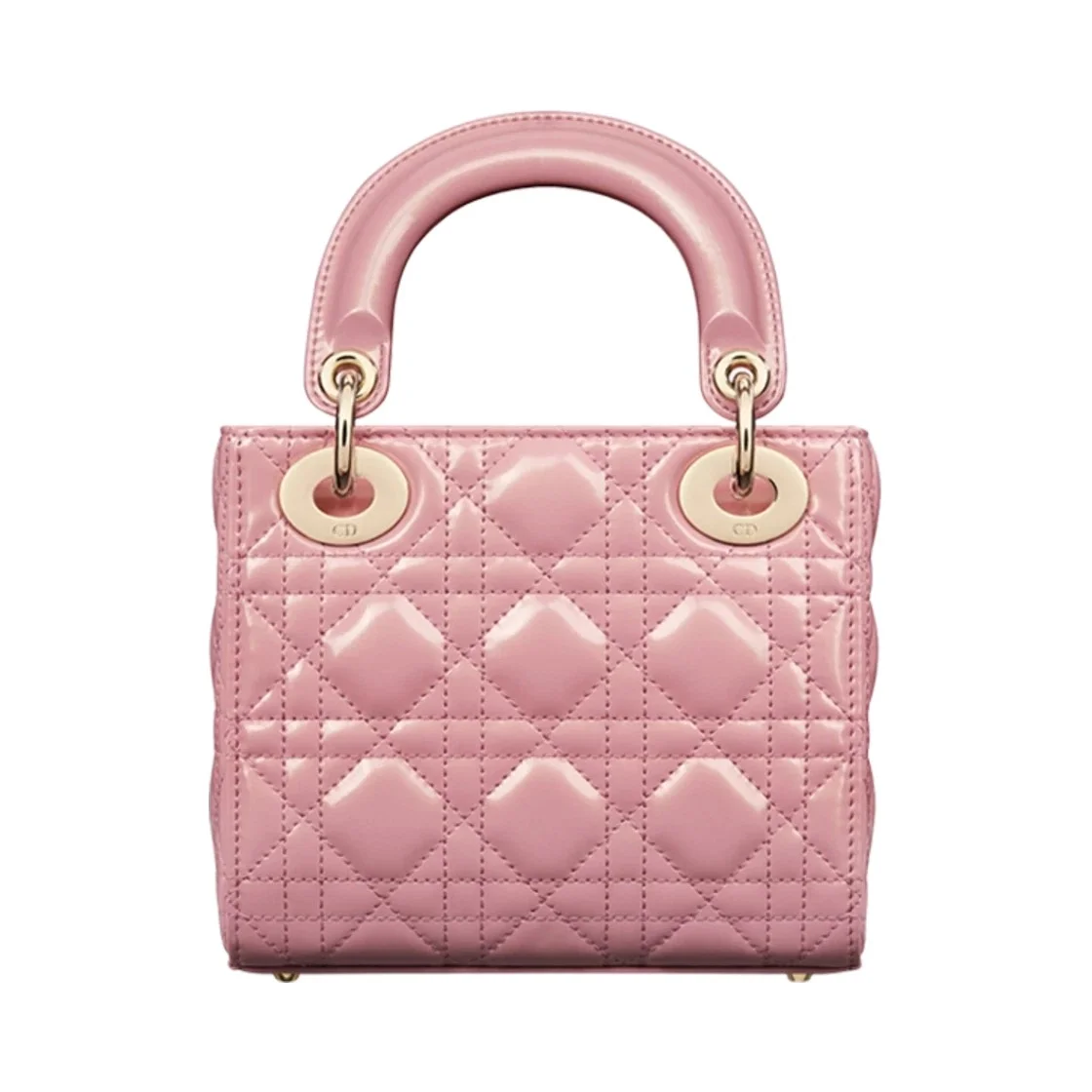 디올 레이디 페이던트 까나쥬 미니 백 앤틱 핑크