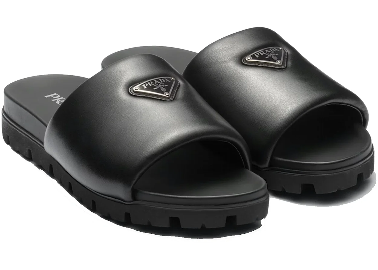 프라다 패딩 슬라이드