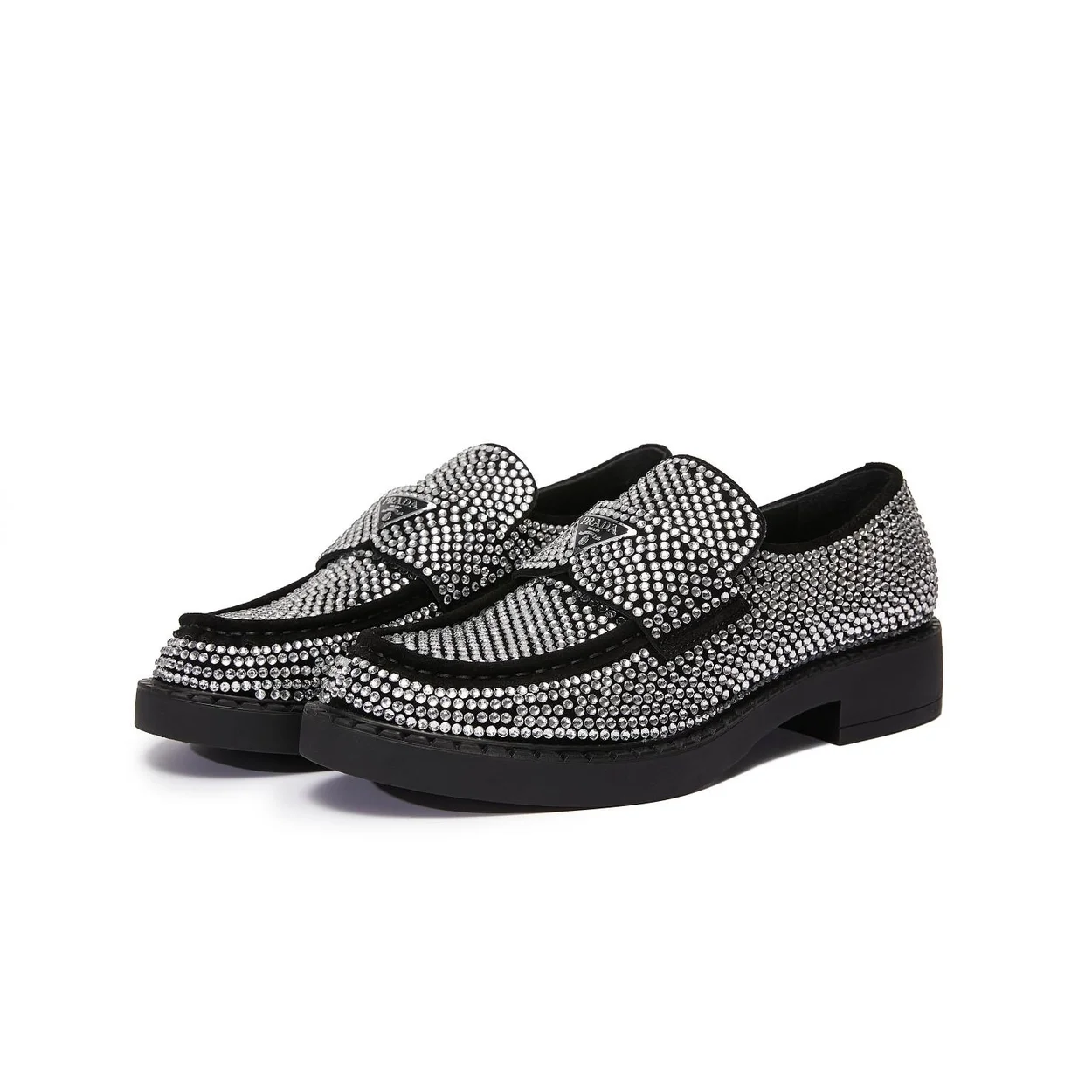 프라다 로퍼 삼각 로고 크리스 구두 슈즈