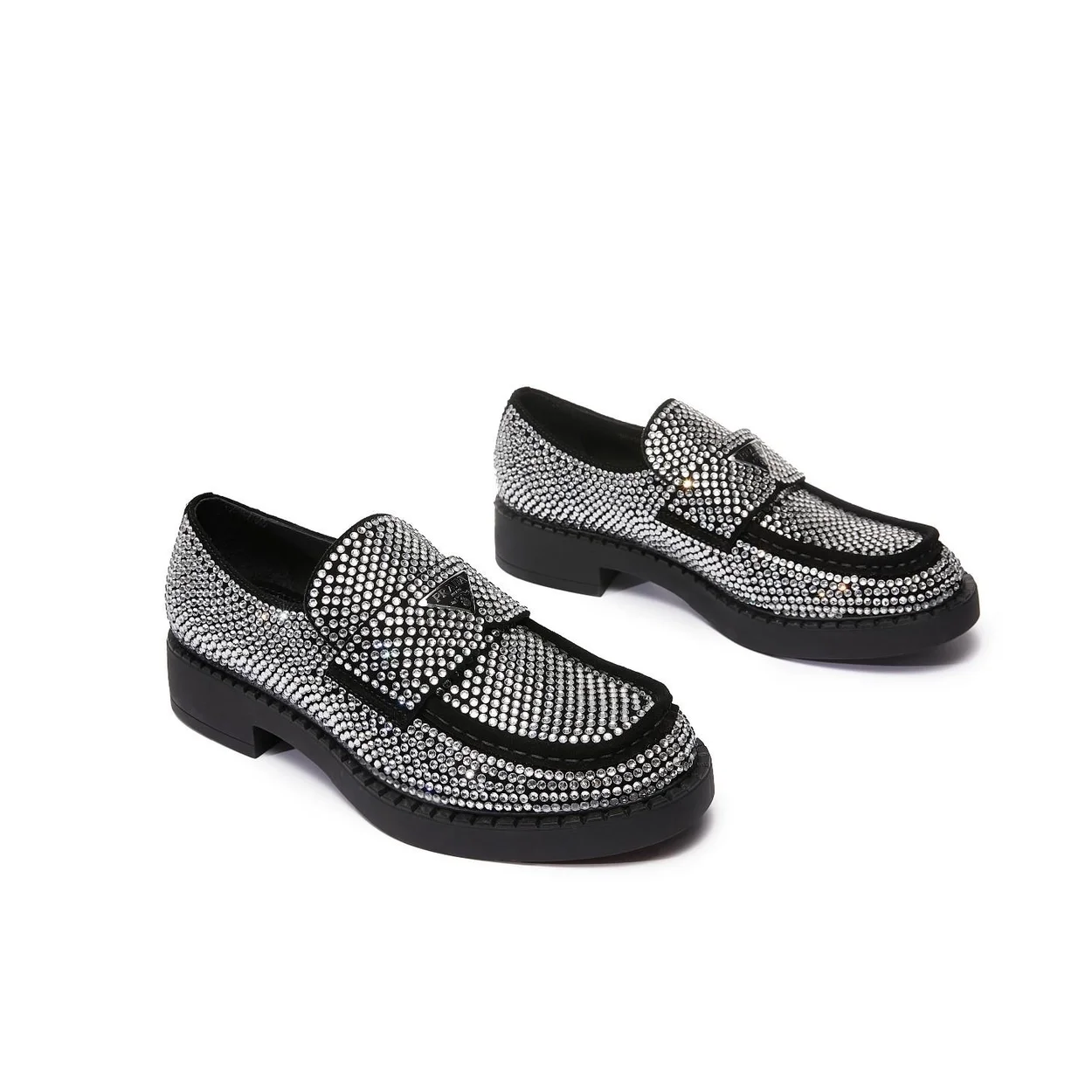 프라다 로퍼 삼각 로고 크리스 구두 슈즈