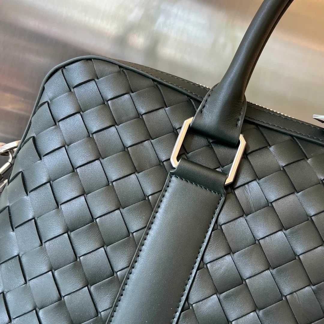 보테가 베네타 브리프케이스 슬레이트 컬러