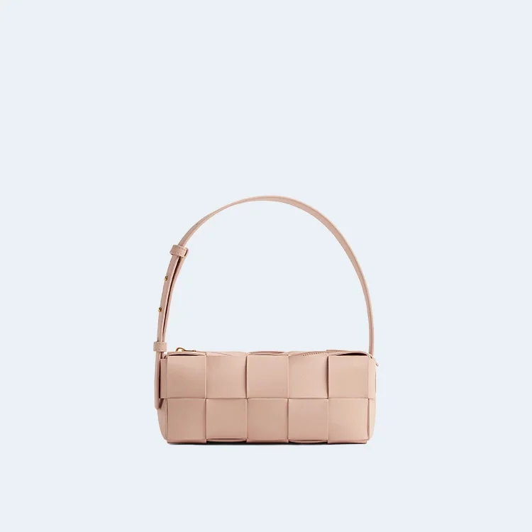 보테가 베네타 스몰 브릭 카세트백 핑크