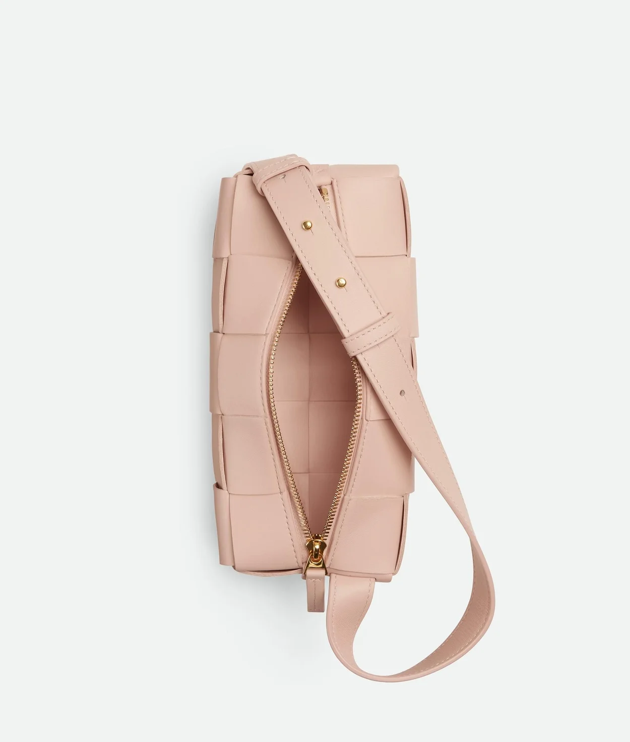 보테가 베네타 스몰 브릭 카세트백 핑크