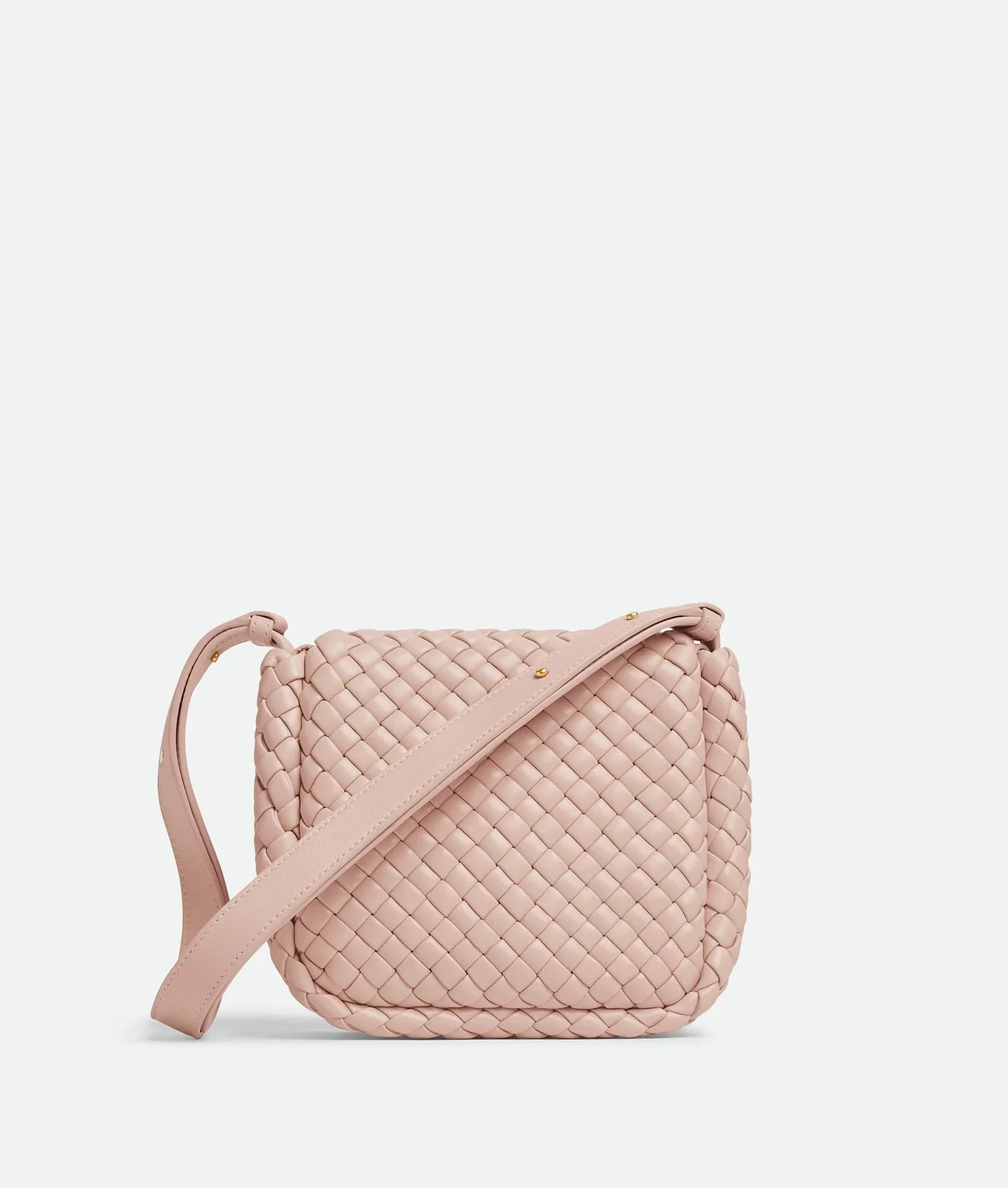 보테가 베네타 스몰 브릭 카세트백 핑크
