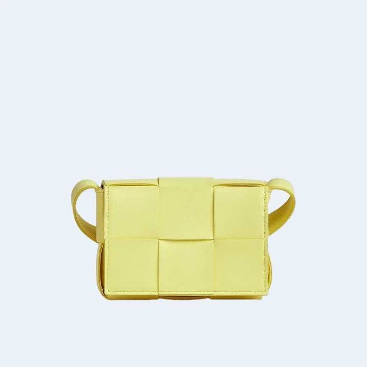 보테가 베네타 캔디 카세트백 레몬