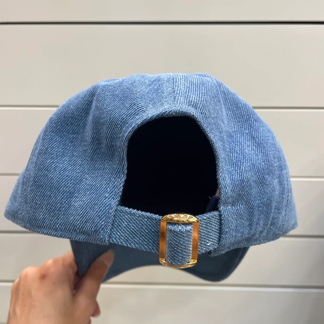 셀린느 트리오페 베이스볼 데님 볼캡