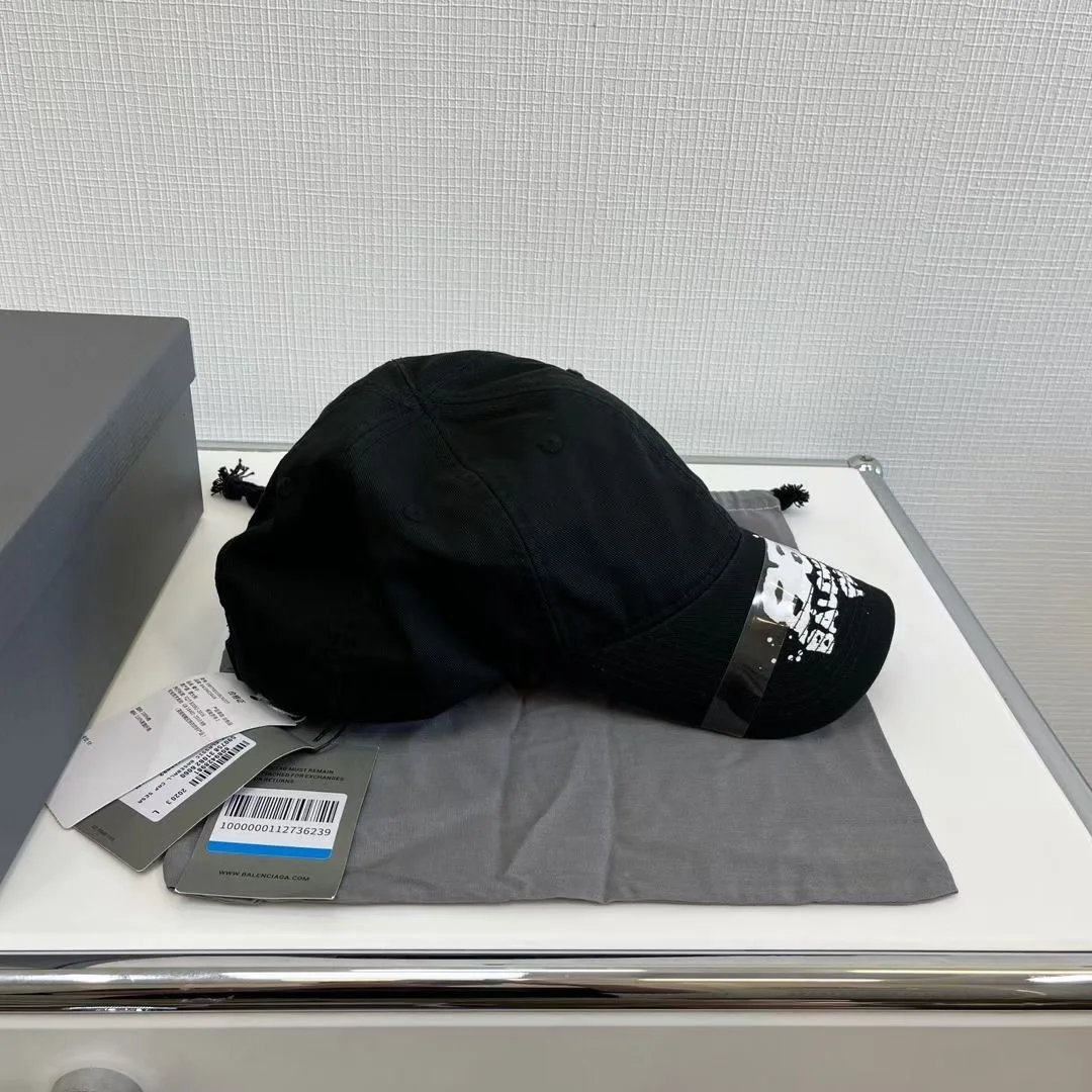 발렌시아가 핸드드론 BB 아이콘 볼캡 블랙