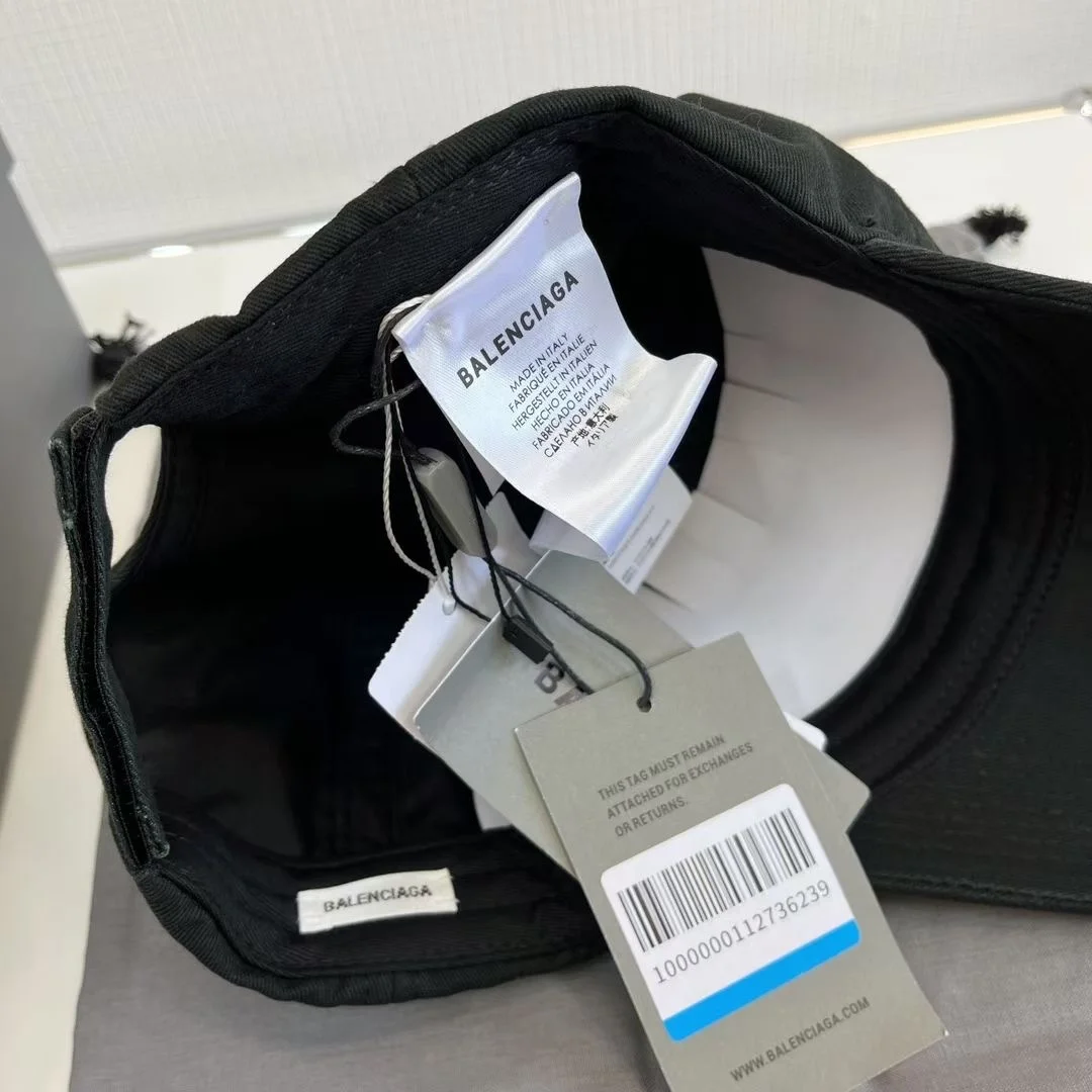 발렌시아가 핸드드론 BB 아이콘 볼캡 블랙