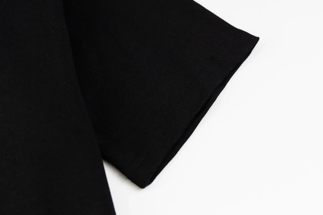 루이비통 클라우드 자카드 티셔츠 블랙