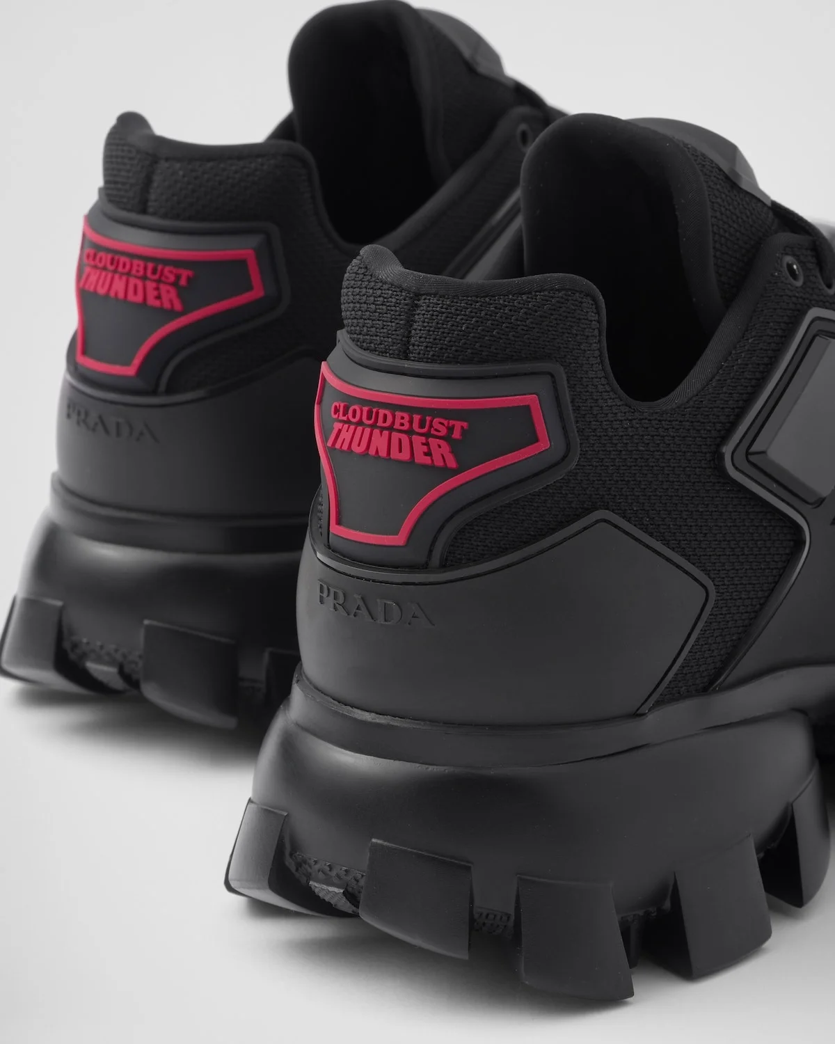 프라다 Cloudbust Thunder 스니커즈 블랙